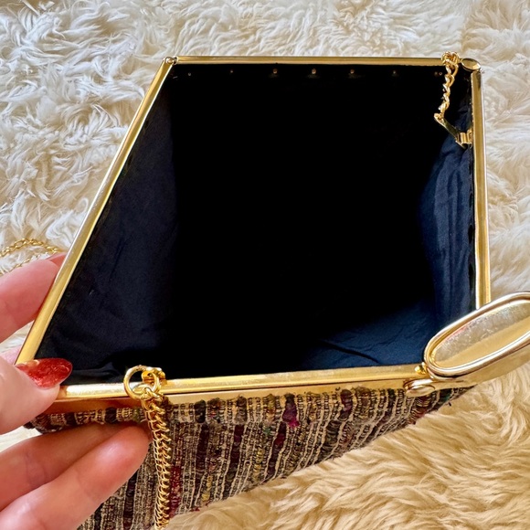 Vintage Purse | Versatile: Clutch, Shoulder, Crossbody | 1970s 1980s, Disco - Picture 7 of 11